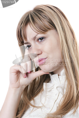 Image of Woman under stress