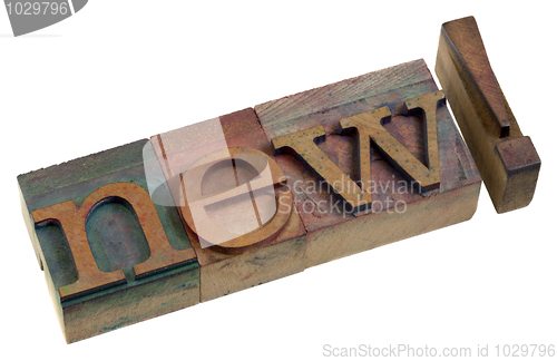 Image of new - letterpreess printing blocks