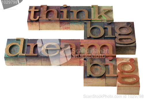 Image of think and dream big