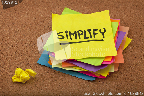 Image of simplify reminder