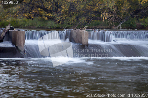 Image of river diversion dam