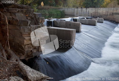 Image of river diversion dam