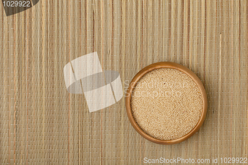 Image of bowl of amaranth grain