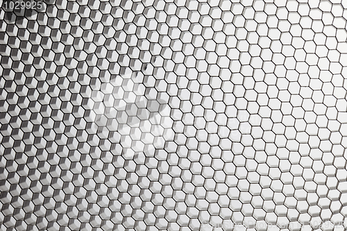 Image of honeycomb grid abstract