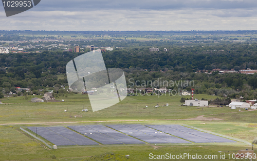 Image of solar energy farm