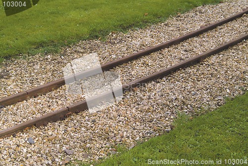 Image of Miniature railway track