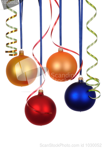 Image of christmas decorations