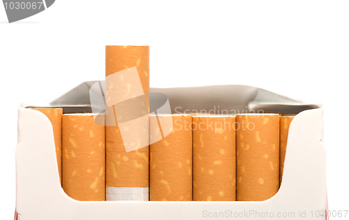 Image of Pack of cigarettes.