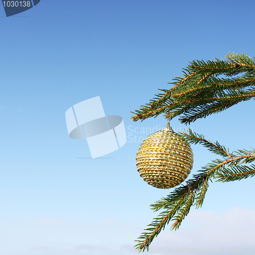 Image of christmas tree decoration