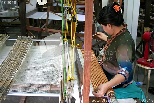 Image of Silk Weaving