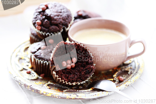 Image of chocolate muffins