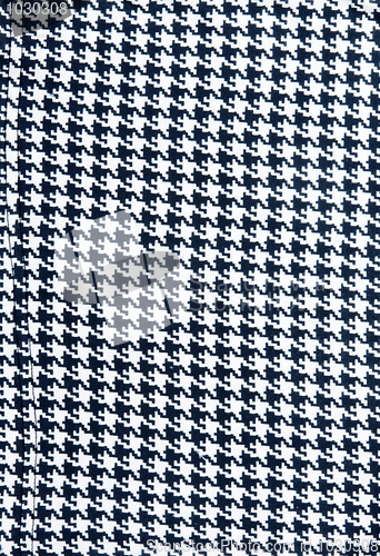 Image of Background from knitted black white fabrics