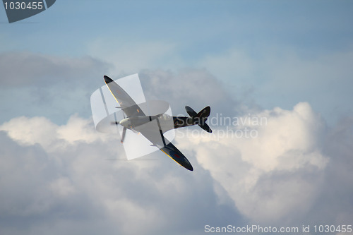 Image of Spitfire in the sky