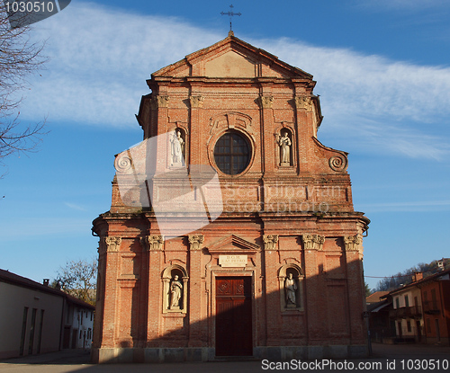 Image of San Pietro Apostolo church, Brusasco