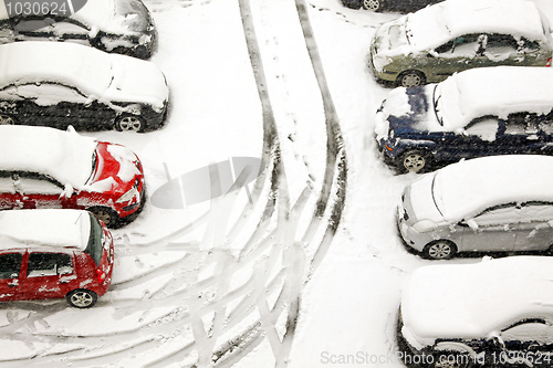 Image of Snow tracks