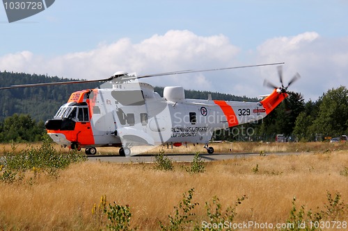 Image of Sea king helicopter