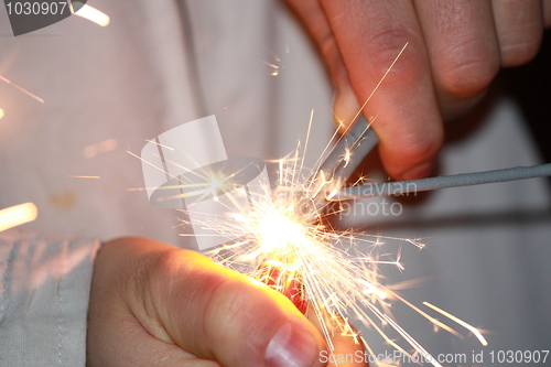 Image of Sparklers in lighting