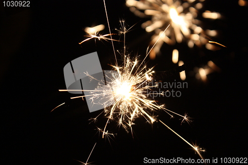 Image of Colorful Sparkler