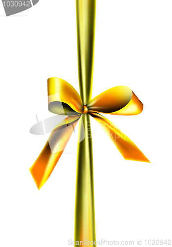 Image of Golden gift ribbon