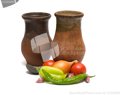 Image of Still Life with an old pitcher.