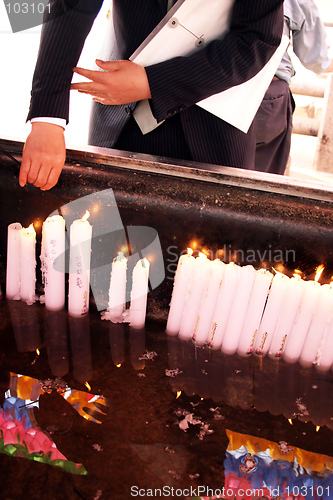 Image of Lighting incense