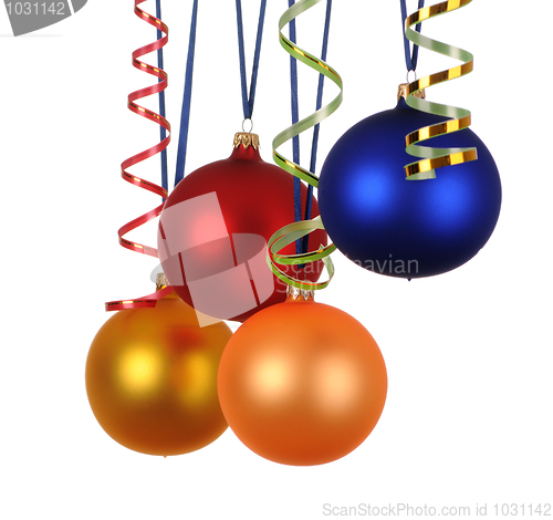 Image of christmas decorations