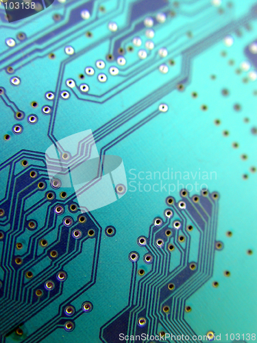 Image of Electronic circuit board