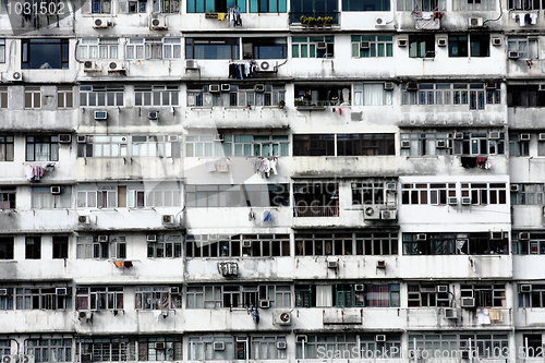 Image of Old apartments in Hong Kong 