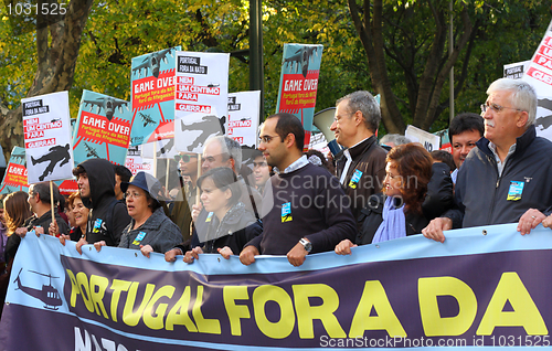 Image of Anti-NATO Protests in Lisbon