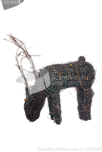 Image of Moose christmas decor