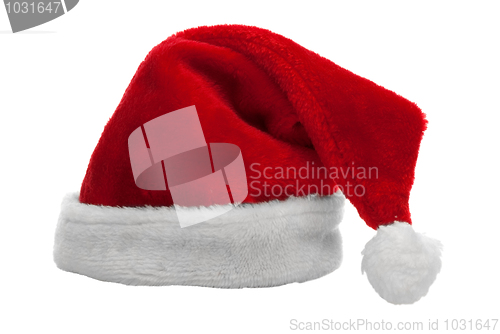 Image of Red santa claus hat