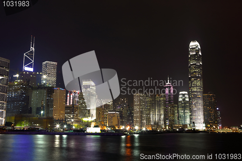 Image of Hong Kong harbour