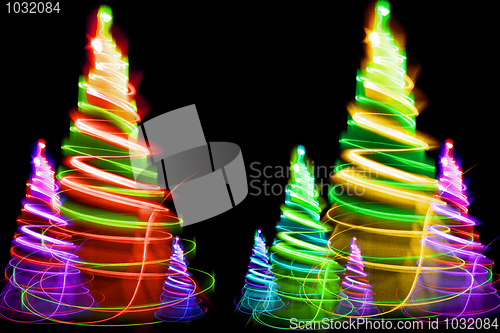 Image of christmas forest