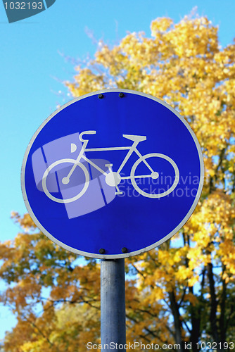 Image of Bike Path Sign