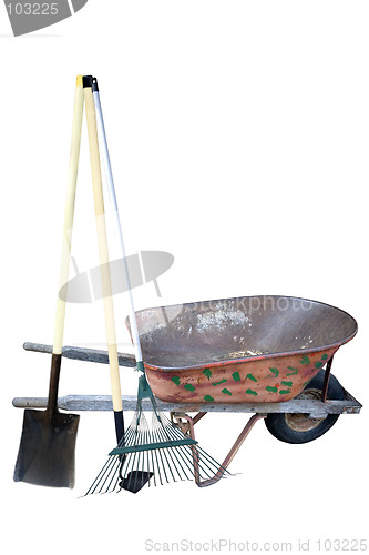 Image of gardening supplies