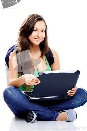 Image of Happy female student