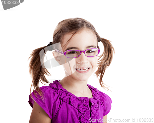 Image of Girl with glasses
