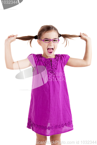 Image of Pulling her hair out