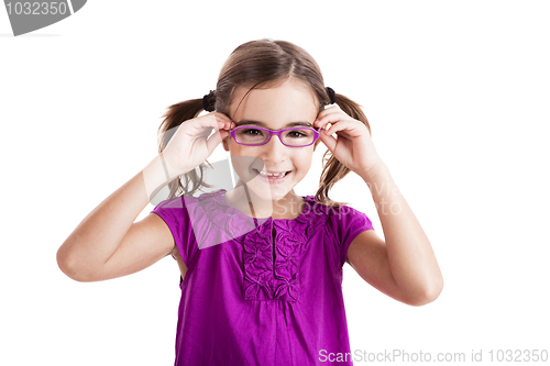 Image of Girl with glasses