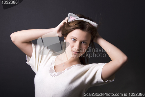 Image of Portrait of a young girl    