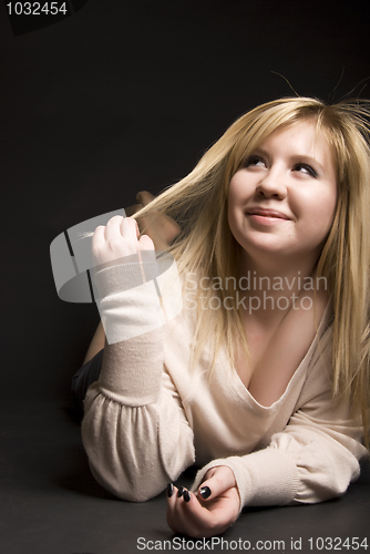 Image of Portrait of a young girl    