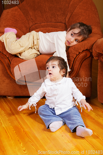 Image of Sisters at home