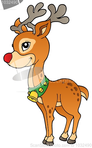 Image of Young Christmas reindeer 2