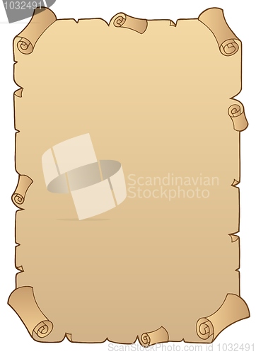 Image of Ancient paper scroll 1