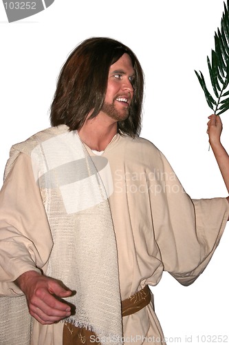 Image of Jesus - Palm Sunday