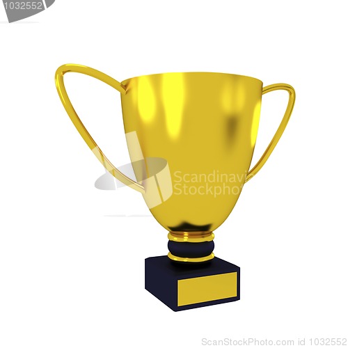 Image of Golden trophy
