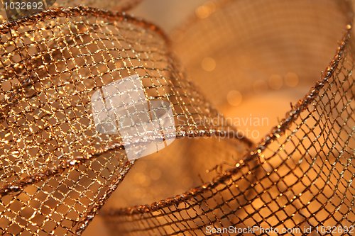 Image of Gold Ribbon Closeup