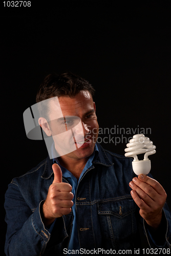 Image of Thumbs up to energy saving