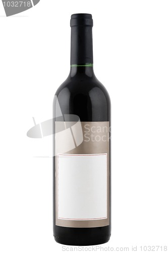 Image of red wine bottle