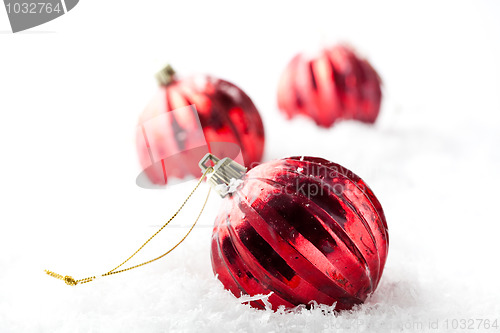 Image of Christmas baubles